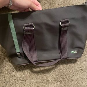 Lacoste Brown Tote Bag Purse
